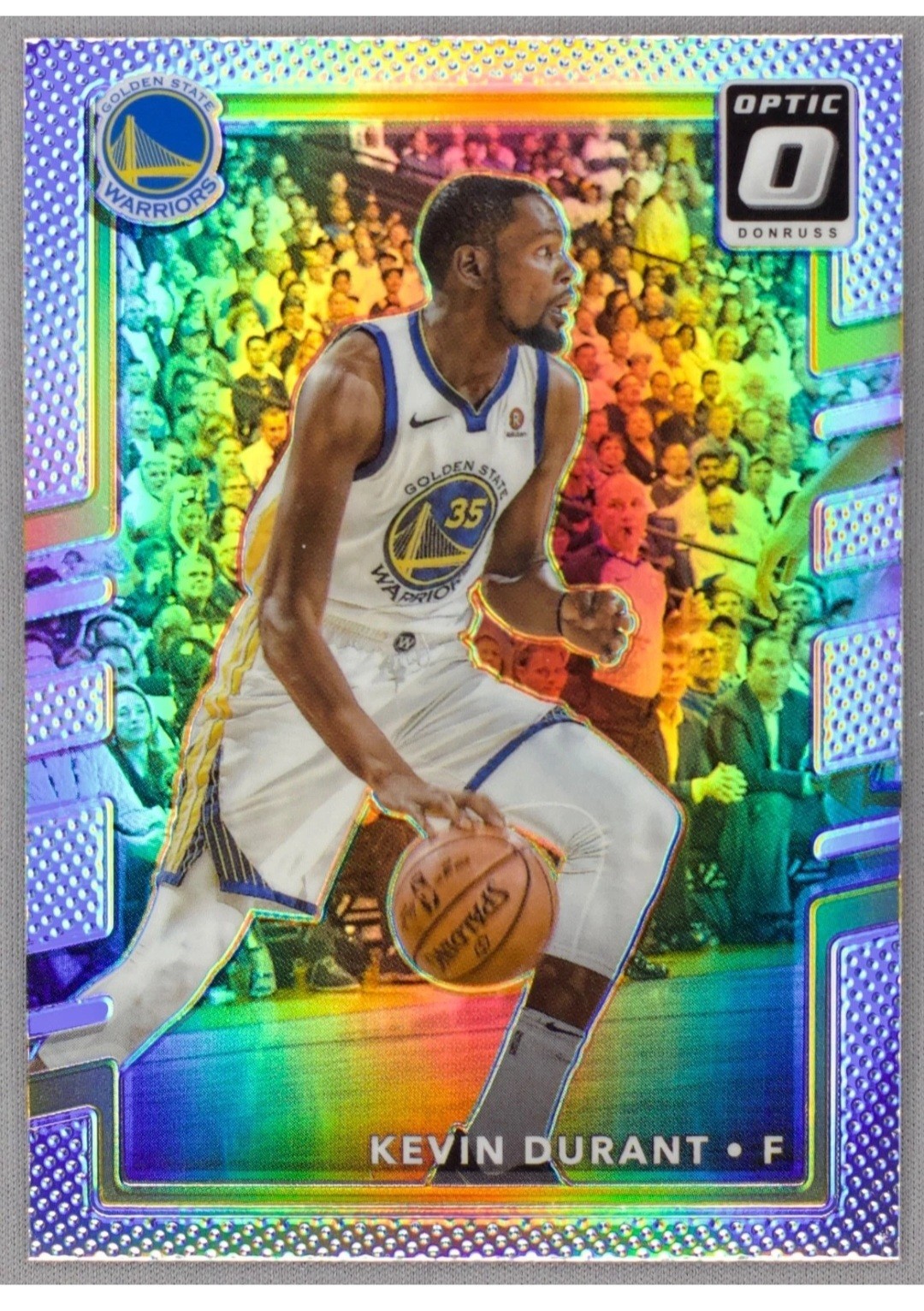 🏀 2017-18 Panini Donruss Optic - Kevin Durant #47 HOLO SILVER PRIZM
