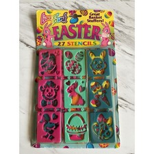 VTG Lisa Frank Easter Bunny Stencil Pack - For Millennials Who Peaked In The 90s