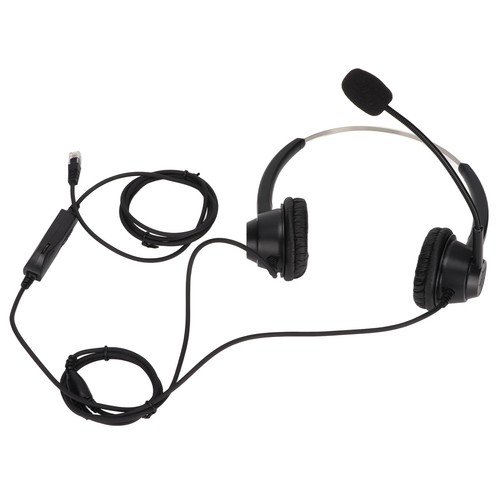 Auriculares de oficina H360D‐Rj9Mv Rj9 Auriculares telefónicos binaurales con AM ajustable - Imagen 19 de 22