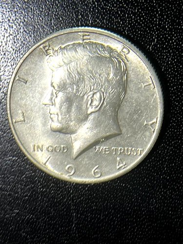 1964 D JFK SILVER HALF DOLLAR UNCIRCULATED HIGH LUSTER