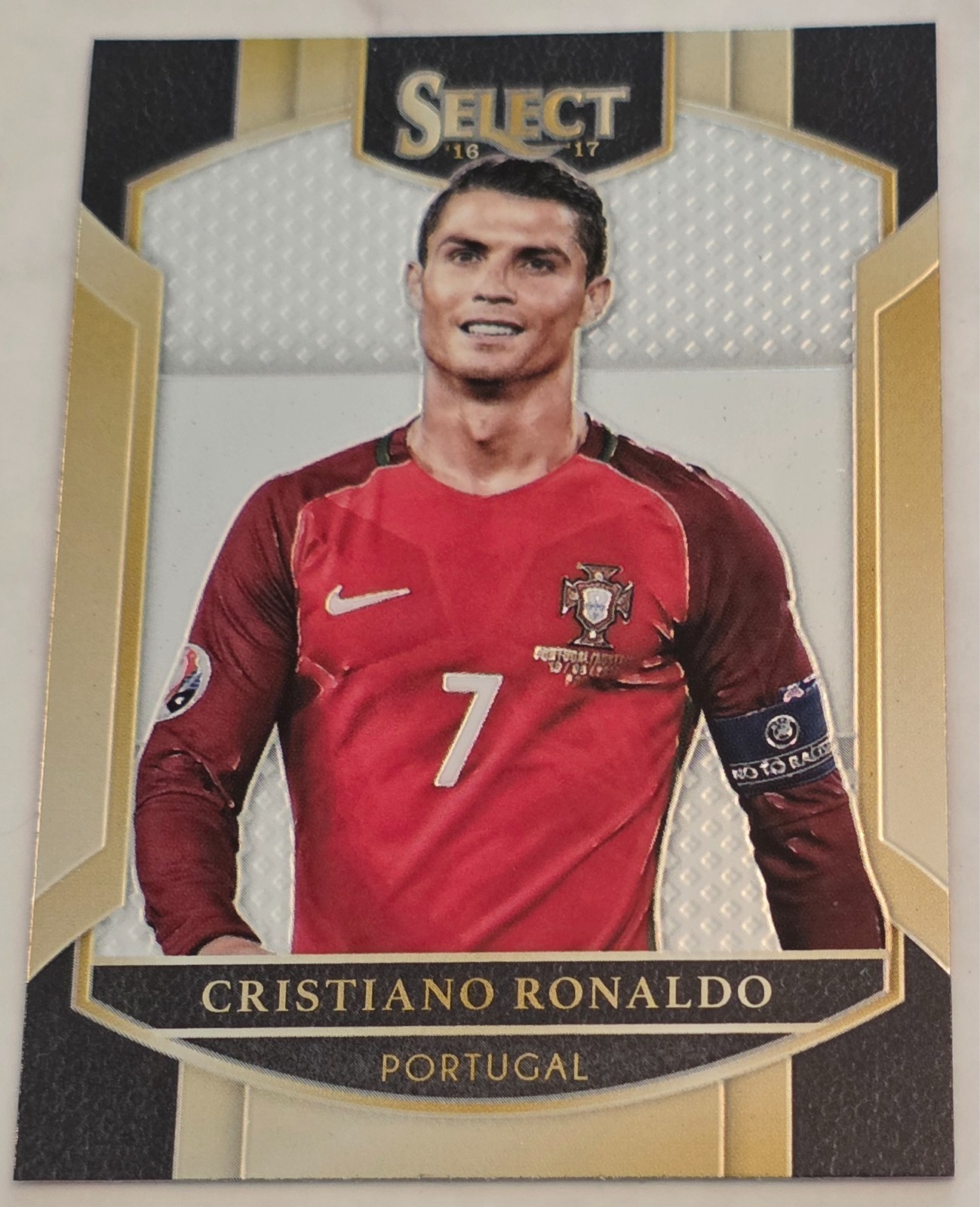 CRISTIANO RONALDO 2016-17 Panini Select Terrace Base #1 Portugal