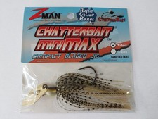 ZMan Chatterbait Mini Max 1/4oz Gold Glimmer Fishing Lure
