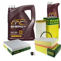 Mann Inspektionspaket 6L Mannol Energy 5W-30 FüR VW Passat Variant 2.0 TSI