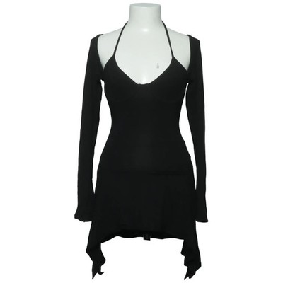 Oh Polly, Kleid, Größe: S, Schwarz, Elasthan/Modal, Einfarbig, Damen #AVP