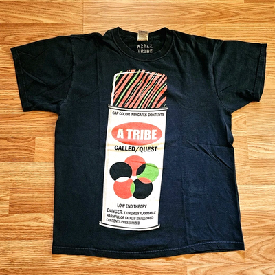 Vintage 90s Y2K A Tribe Called Quest Low End Theory Spray Can T