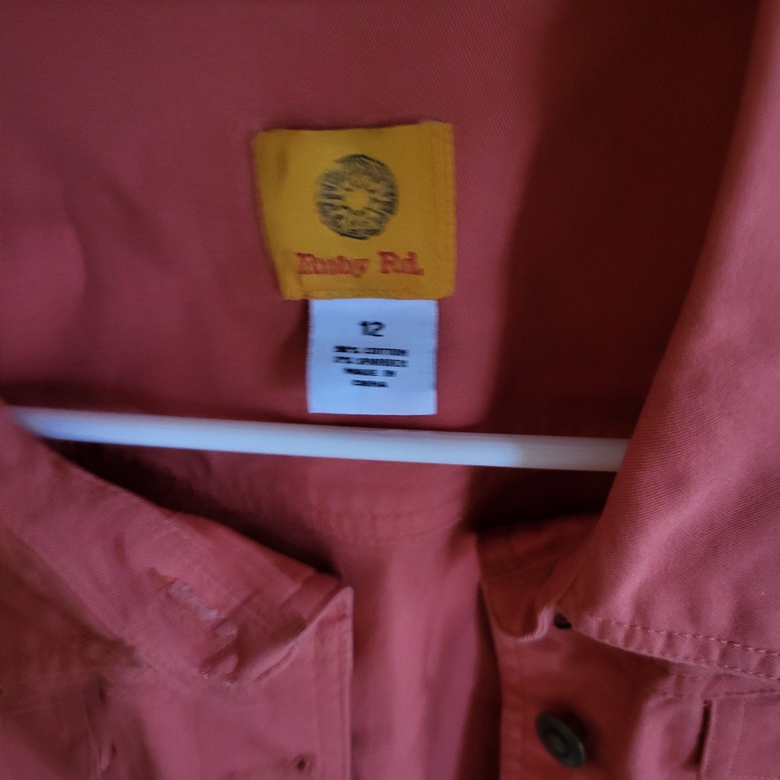 Ruby Rd Solid Pink Lightweight Jacket Womens Size… - image 2