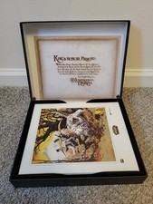 World of Warcraft Trading Card Game Alliance Art Card Set 35 Art Prints Lot Box