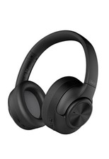 Active Noise Cancelling Headphones: Hybrid Bluetooth Headphones Over Ear Black