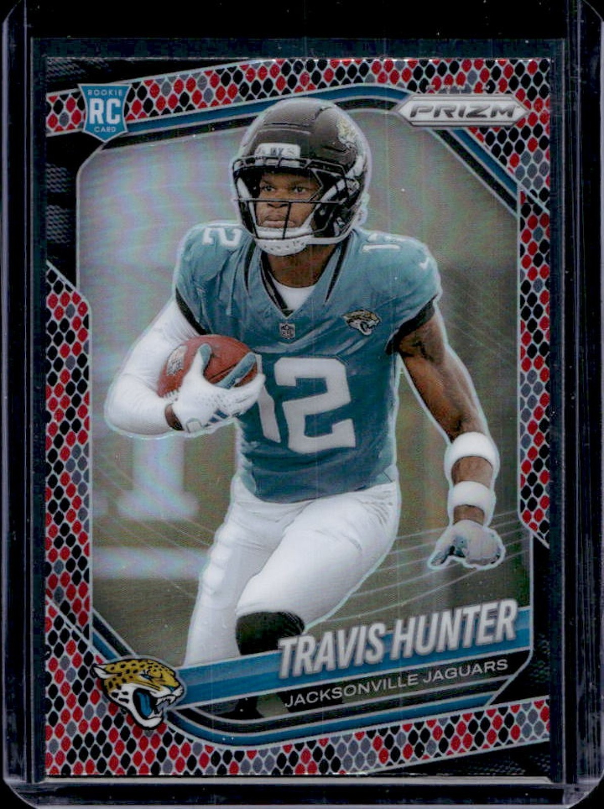 2025 Panini Prizm Travis Hunter RC Snakeskin Rookie #301 Jaguars