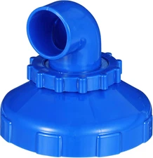 360° Pool Jet Nozzle Swivel Return Inlet Fitting with Hose Clamp for Intex Pools