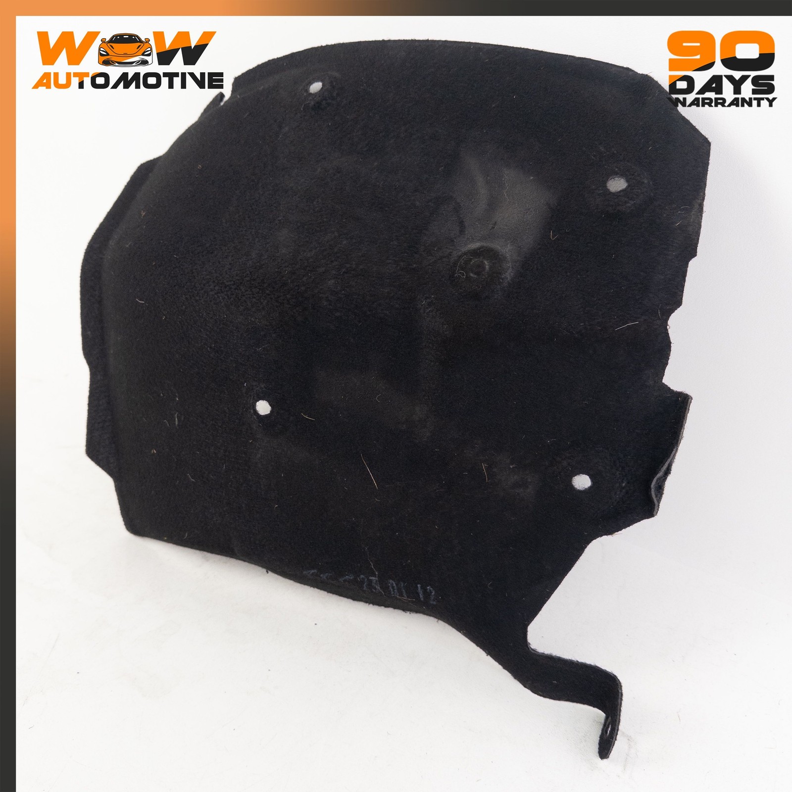 08-19 MASERATI GRANTURISMO S FRONT LEFT WHEELHOUSE FENDER LINER SPLASH GUARD OEM