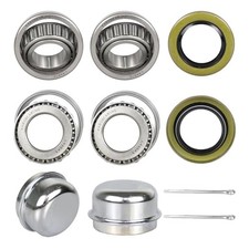 2 Set Fits 1" 2000 Lbs Axles Trailer Wheel Hub Bearings Kit,L44643 L44610