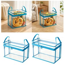 Caja organizadora de juguetes de peluche bolsa de almacenamiento de animales de peluche soporte para juguetes de zoológico infantil