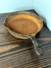 Vintage Griswold Cast Iron Skillet Fry Pan Round Black Handle Restorable Rusty