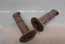 Coppia manopole marroni originali Fantic Motor per moto serie Caballero 500 Delu