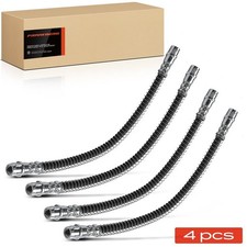FRANKBERG 4x BREMSSCHLAUCH VORNE+HINTEN passend für PORSCHE 911 BOXSTER PANAMERA