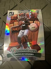 SHADEUR SANDERS JUMBO Downtown – Browns Rookie SSP 2025- Oversized! Rookie 🏈