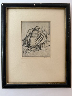 Robert Sargent Austin RSA Original 1927 Etching Plate III British Engraving
