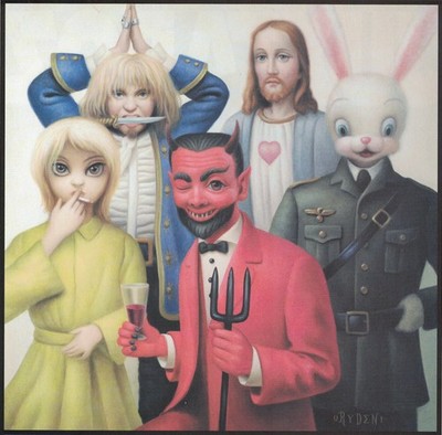 Mark Ryden Sympathy for the Record Industry print ad Frame it