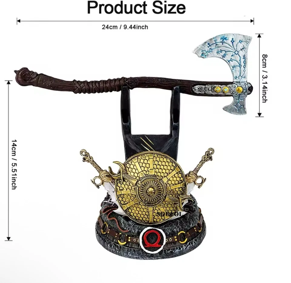 God Of War Controller Stand Bracket Holder Gaming Collectable Accessory - Image 3 of 3
