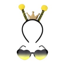 Bee Headband, Bee Glasses Bee Antenna Headband