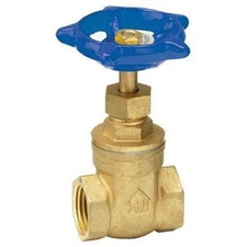 Homewerks 170-2-1-1 Lead Gate Valve x Female Thread Brass 1-Inch 1 Inch