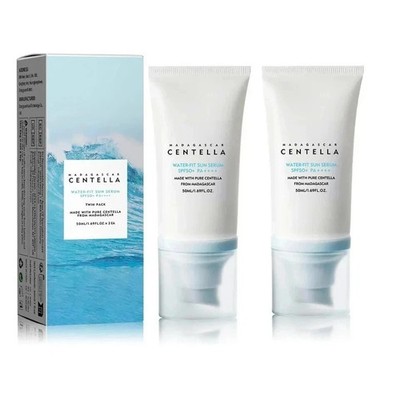 SKIN1004 Madagascar Centella Hyalu-cica Sunscreen Sonnenserum LSF 50+ 50ml 2 Stück