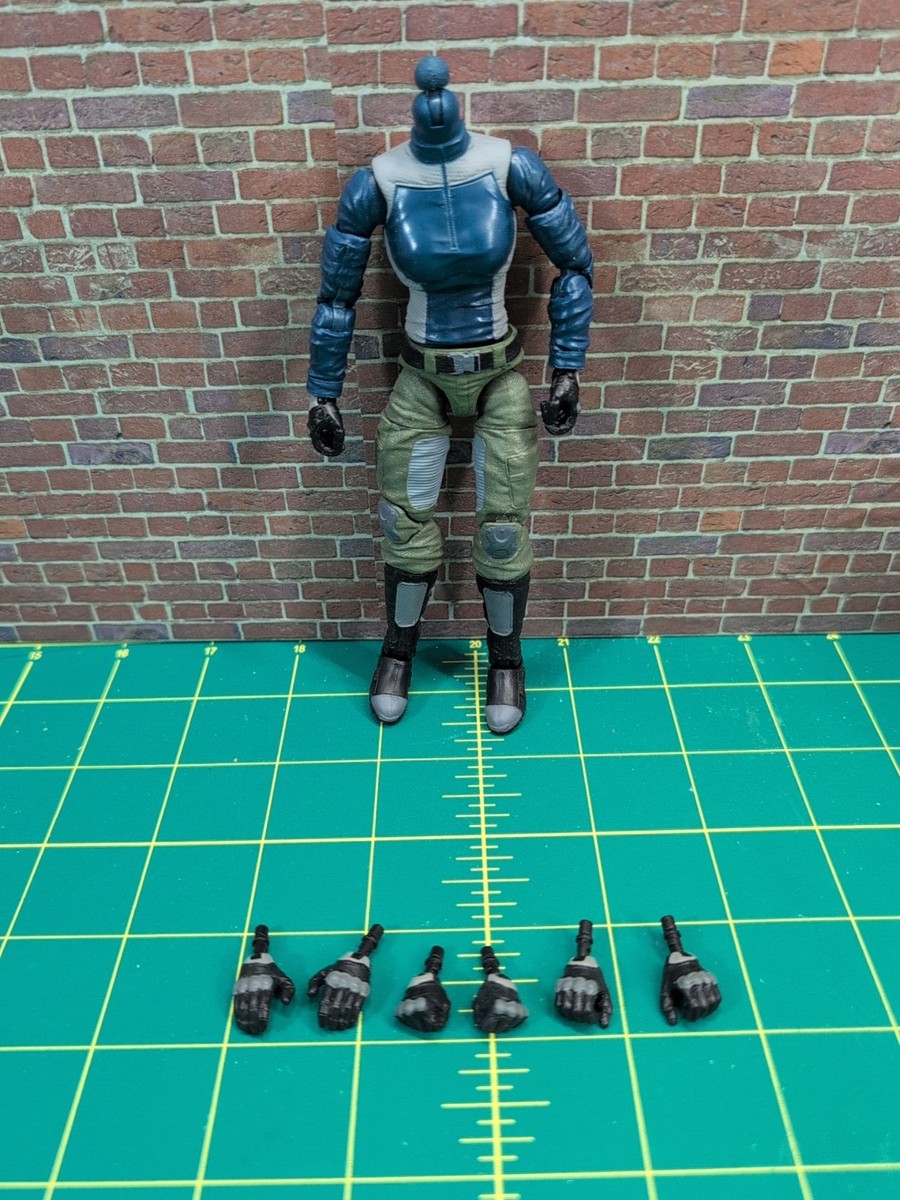 Valaverse Action Force Female Steel Brigade Body & 3 Sets Of Extra