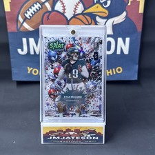 2025 Wild Card Splat Kyle McCord 1/1 Red White Blue Shimmer