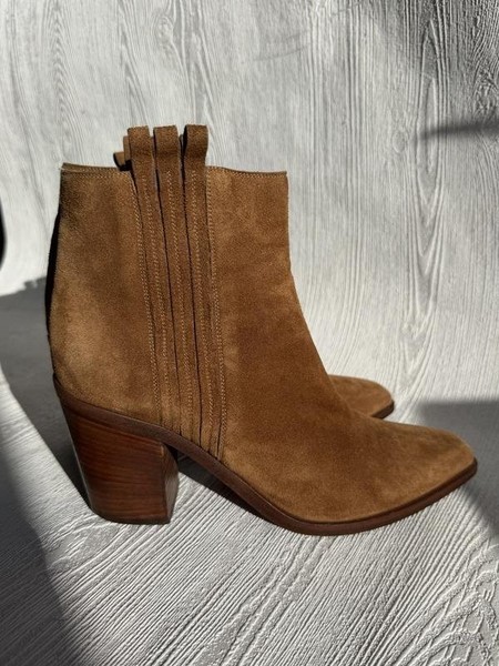 Women Sartore Boots Brown Suede 38