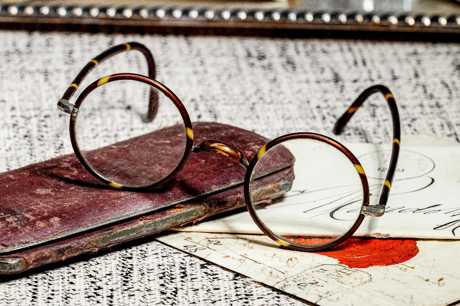 Charming Antique Patterned Children's Eyeglasses … - image 2