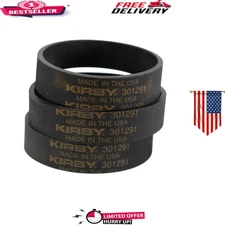 Durable 3-Pack OEM Vacuum Belts - Universal Fit for All Upright Vacuums