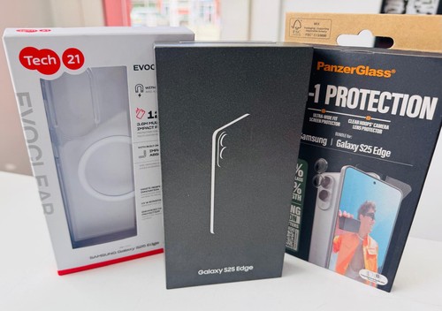Samsung Galaxy S25 Edge 512GB 12GB RAM Titanium Silver SM-S937B/DS Brand new - 第 1/1 張圖片