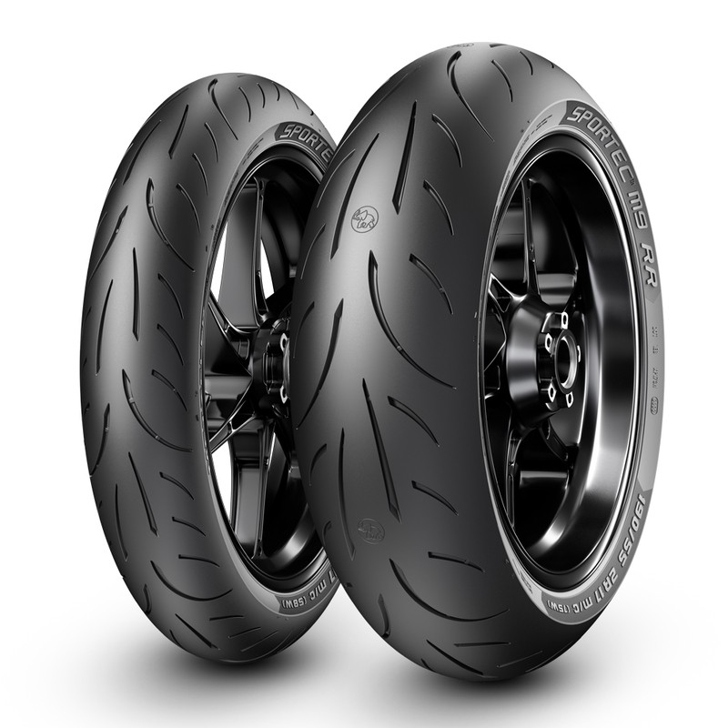 Metzeler Sportec M9 RR 180/55 ZR17 pneu supersport haute performance de fabrication allemande