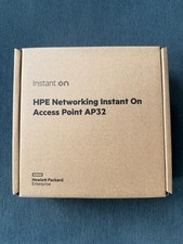 HPE Aruba Networking Instant On AP32 Wi-Fi 6E Access Point, Model: S1T41A