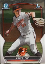 2023 Bowman Draft #BDC-137 Kiefer Lord Chrome Baseball EX