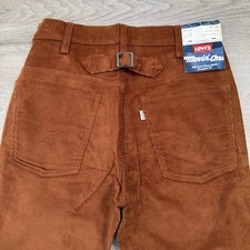 NWT Vintage Levi's Buckle Back Bell Bottom Corduroy Pant USA Made Men  s 32x32