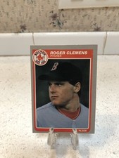 1985 Fleer Roger Clemens Rookie Card #155 In Very Nice Condition . rookie card picture