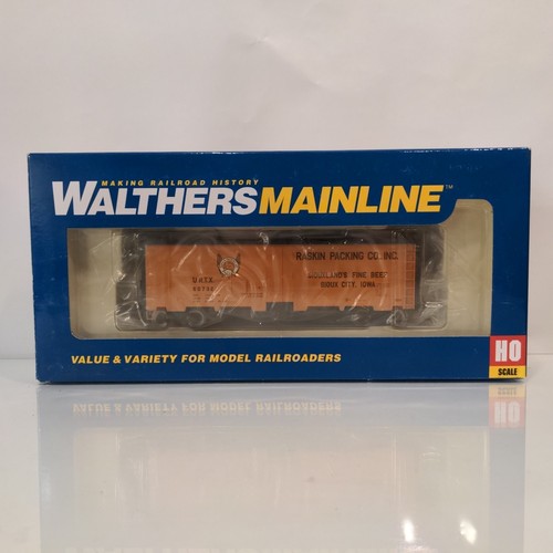 Refrigerador de carne de acero HO Walthers Mainline Raskin URTX 910-3509 40' | Zustand: Used
