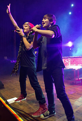 Greyson Chance during the Waiting 4U tour at the Royal Oak Music T- Old Photo 17