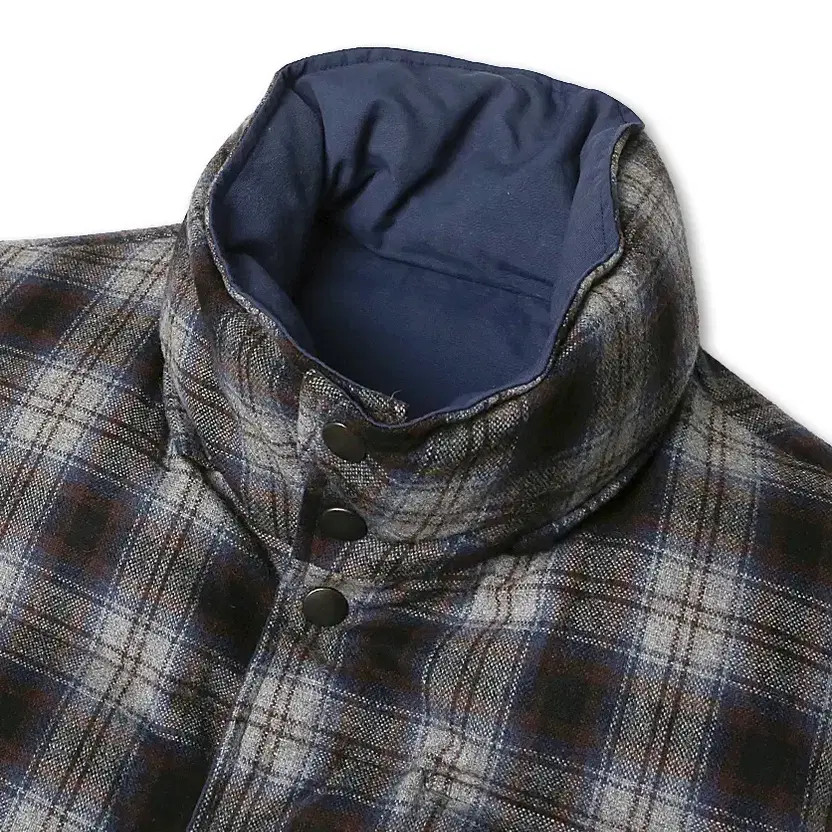 Universal Language Reversible Padded Vest Navy Un… - image 8