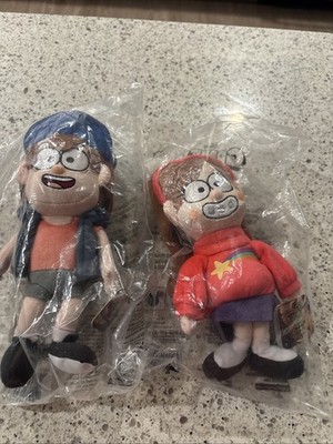 Gravity Falls Mabel & Dipper Plush New 