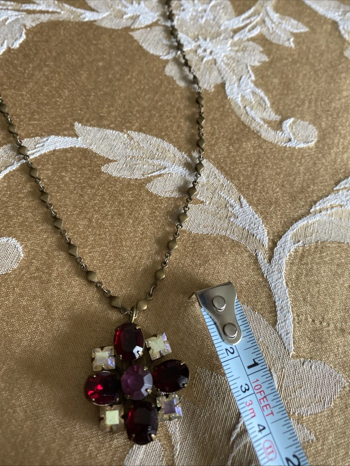 DE COLECCIÓN Precioso COLLAR CRISTAL AUSTRIACO FIRMADO Liz Palacios. Foto 3 de 4