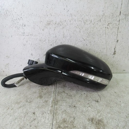 15 2016 17 Ford Fusion Driver Left LH Side View Mirror in G1 Black | Painted Cap