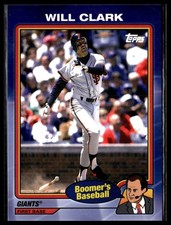 2024 Topps X Chris Berman Boomer's Baseball 22 Will Clark San Francisco Giants