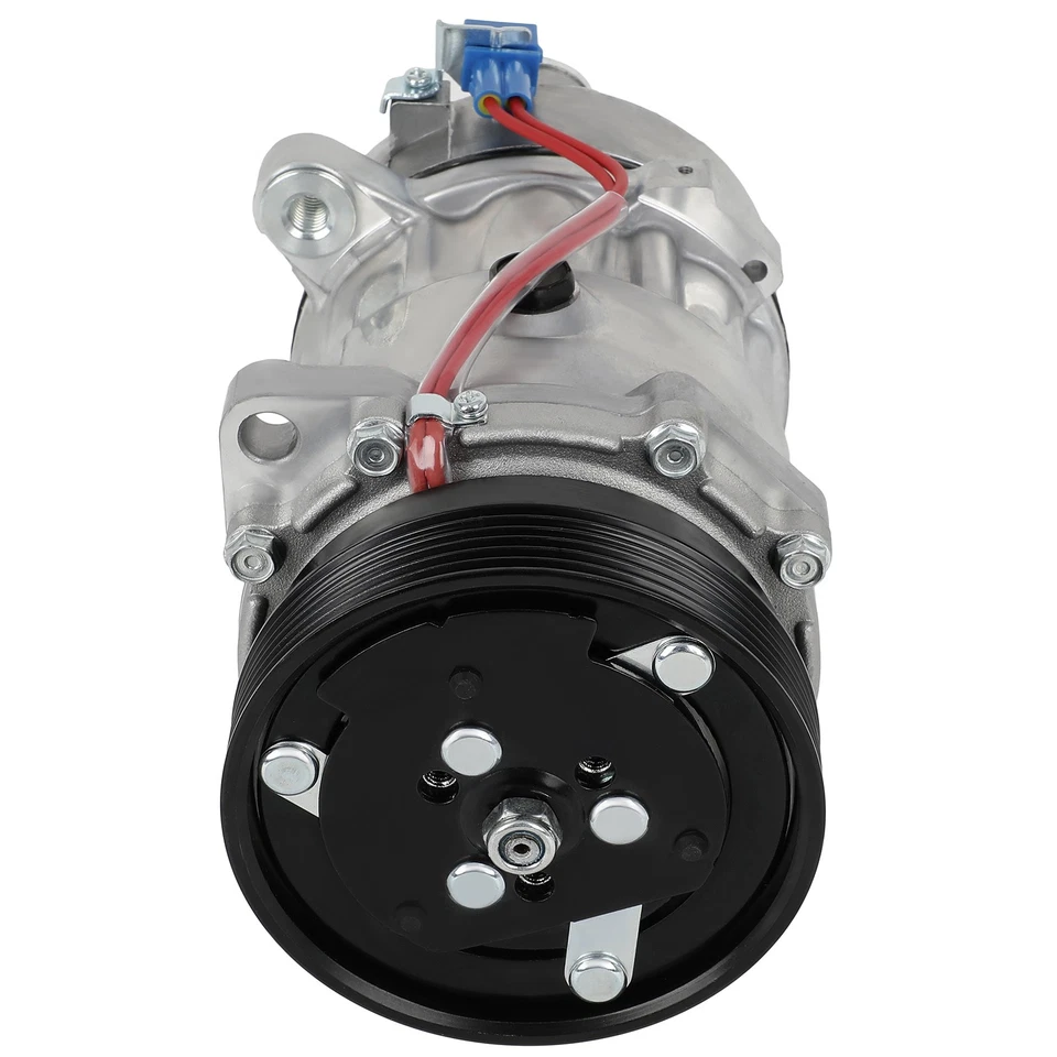 Compresor de aire acondicionado con embrague para Volkswagen Golf 1994-1998 Jetta 1993-1999 descapotable Foto 4 de 4