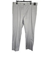 14th & Union Mens Gray Dress Pants NWT Flat Front Slim Fit Work Office Size 38