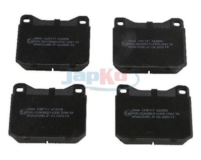 JAPKO Bremsbelagsatz, Scheibenbremse 500944 für VW