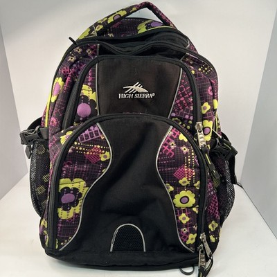 High Sierra Loop Backpack 6-Compartment 2 Side Mesh Suspension Strap Daypack