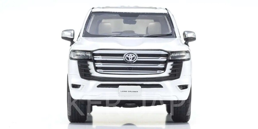KYOSHO ORIGINAL 1/43scale Toyota Land Cruiser ZX (White) KSR43119W